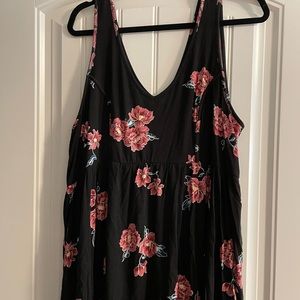 Torrid size 2 babydoll floral tank
